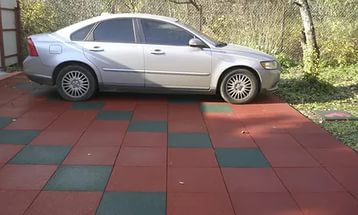Резиновые покрытия для парковки